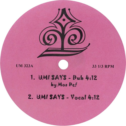 Umi Says / Sandstorm Vinyl