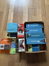 BOOTS  Slide Magazines for Projector with loads of slides and accessories 