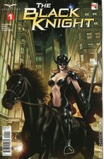 Black Knight 1A Chen VF 2018 Stock Image Zenescope