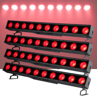 IP65 10x50W RGBW 4IN1 Pixel Washer DMX Led Wall Wash Light Outdoor Dj Stage 4PCS