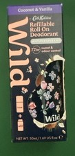 Wild Cath Kidston Marble Ditsy Case, Coconut & Vanilla Roll On Starter Pack 50ml