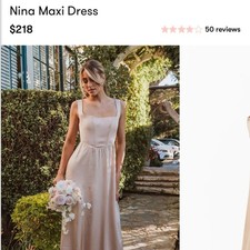 NWOT Show me your mumu Nina Maxi Dress large