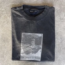 Vintage Nc17 Scarface Mens Large T-Shirt Serial Killer Pornstar Hook Ups Skate