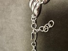 Monet  RETRO 1980's Shiny Silver Choker Necklace 15" + VIntage — photo 9
