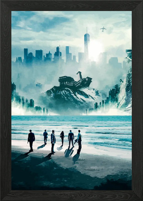 Inception Framed Wall Art Poster Canvas Print Picture