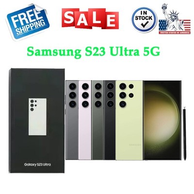New Samsung Galaxy S23 Ultra S918U 5G | 8+256GB | AT&T Verizon GSM CDMA Unlocked