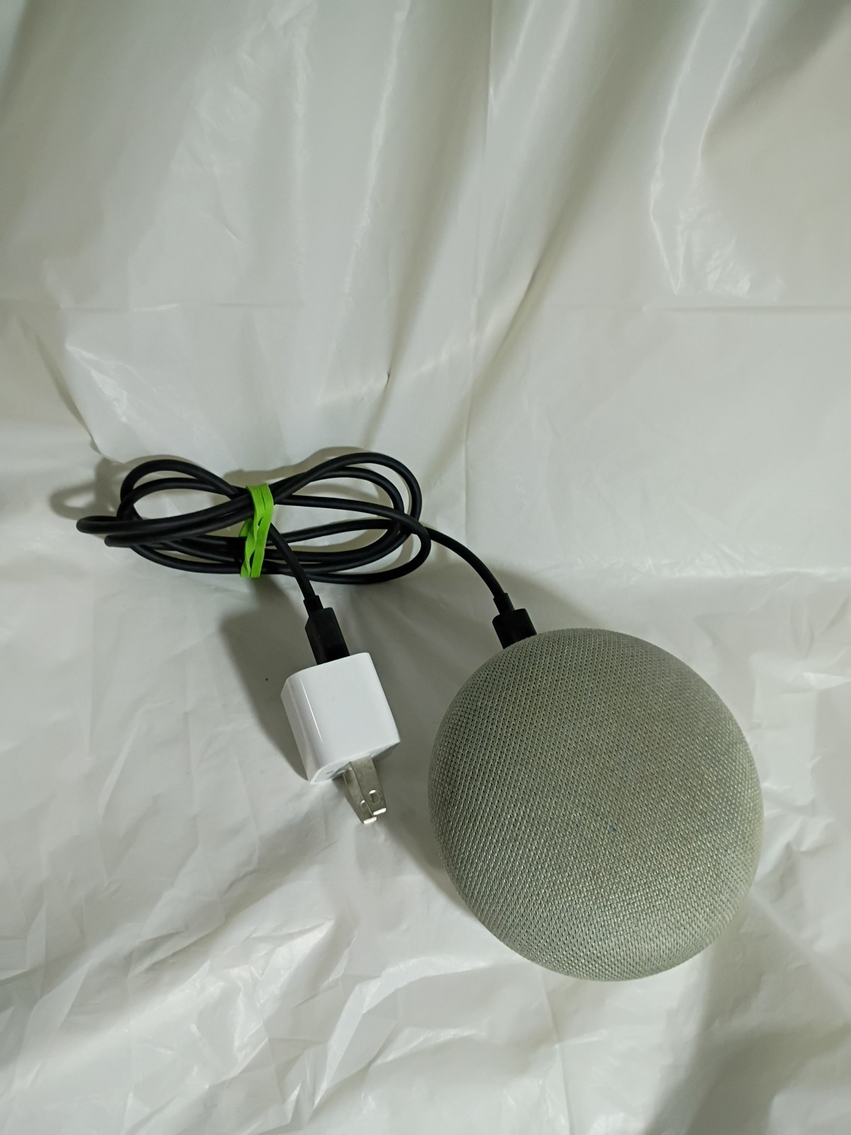 Google Nest Mini 2nd Gen Smart Assistant Bluetooth Speaker Heather Gray HOA