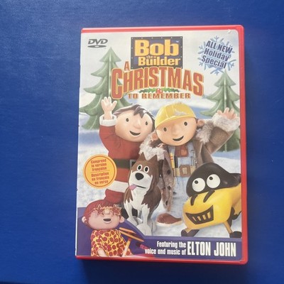 Bob The Builder ~ A Christmas To Remember (2003 DVD)  Canadian - With Elton John