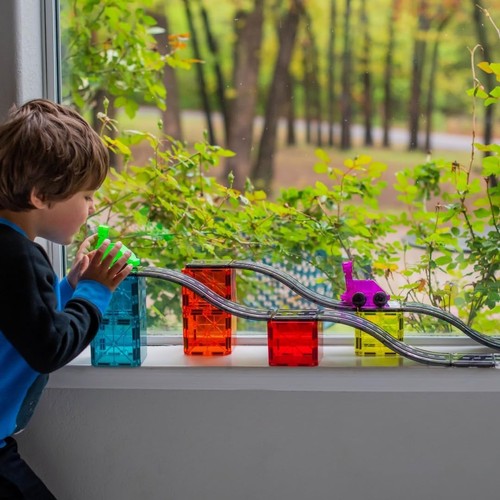 MAGNA-TILES ® - Downhill Duo Manyetik Bloklar - 40 Parça - 23840 Karavan Kids