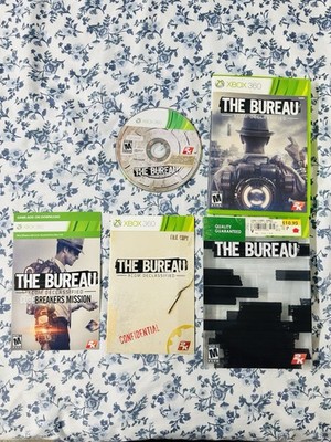 The Bureau XCOMDeclassified Xbox 360 Complete CIB Clean Tested Working Free Ship