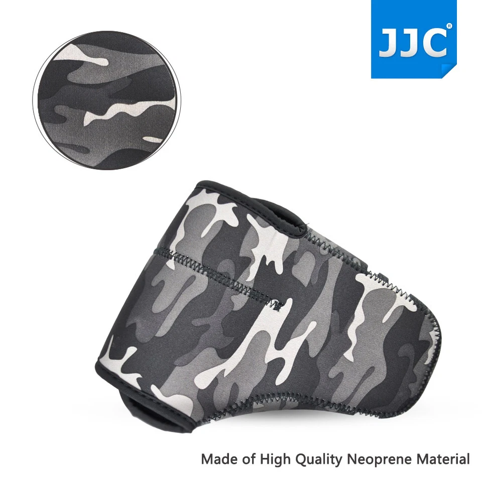 JJC 19*15*11 cm Neopreno Cámara Bolsa Estuche Bolsa para Canon Nikon Panasonic SLR/DSLR Foto 3 de 4