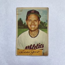 1954 Bowman Eddie Joost #35 Philadelphia Athletics