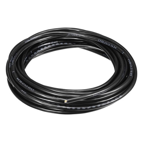 Câble électrique En Silicone Rouge 14 AWG - 10 Mètres (32.8 Pieds), Cuivre étamé, Haute Tension 30KV