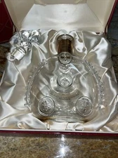 Baccarat Crystal Remy Martin Louis XIII Cognac Decanter Empty Bottle with Box