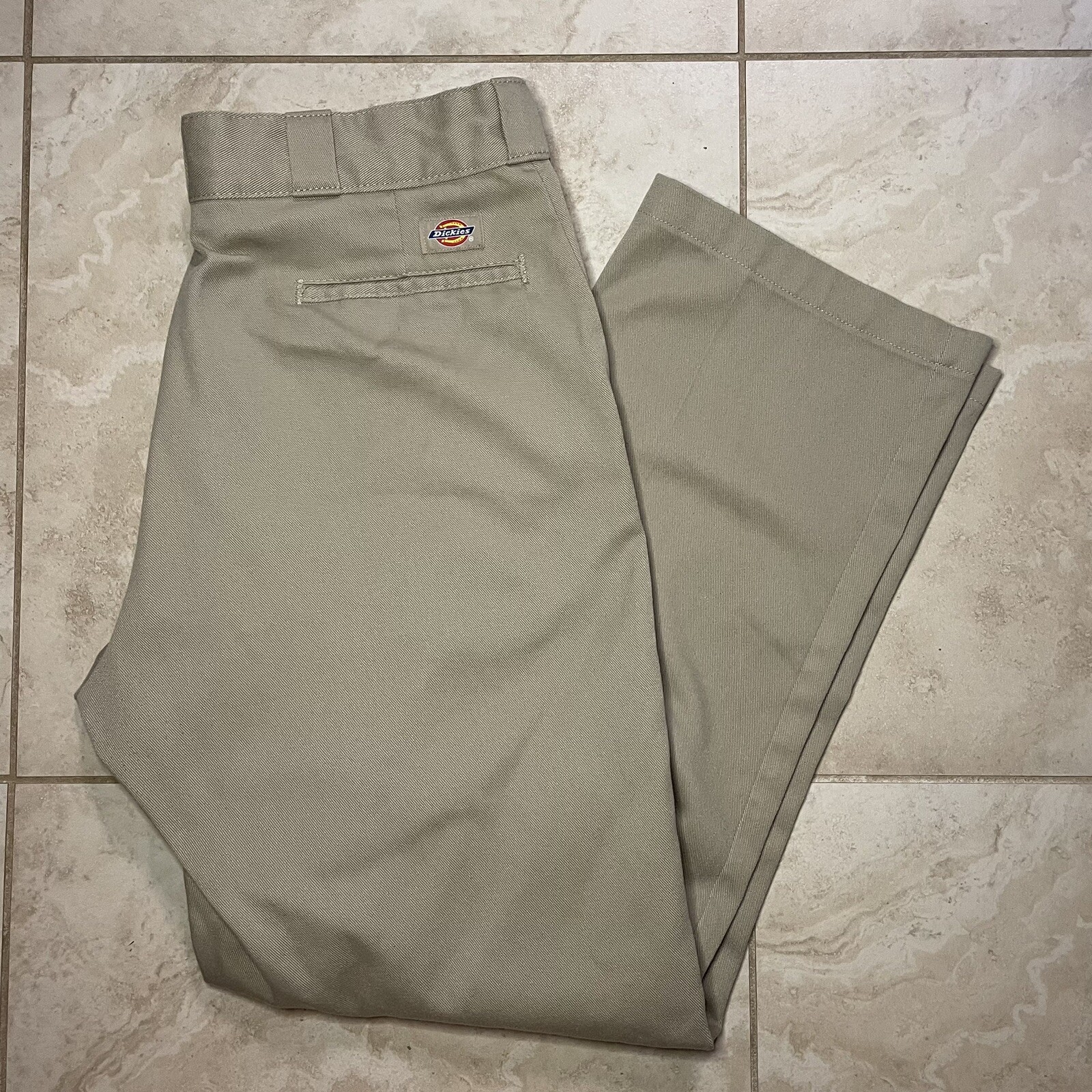 vintage y2k Dickies 874 Original Fit khaki work skater pants mens 36x32