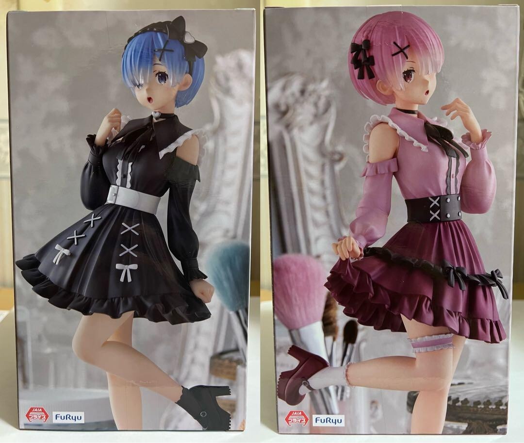Re Zero Rem Ram Figure Set Trio Try iT Girly Style Coordinate
