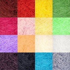 10x LARGE BAGS OF 100g of Shredded Tissue Paper Assorted Lot WHOLESALE BULK