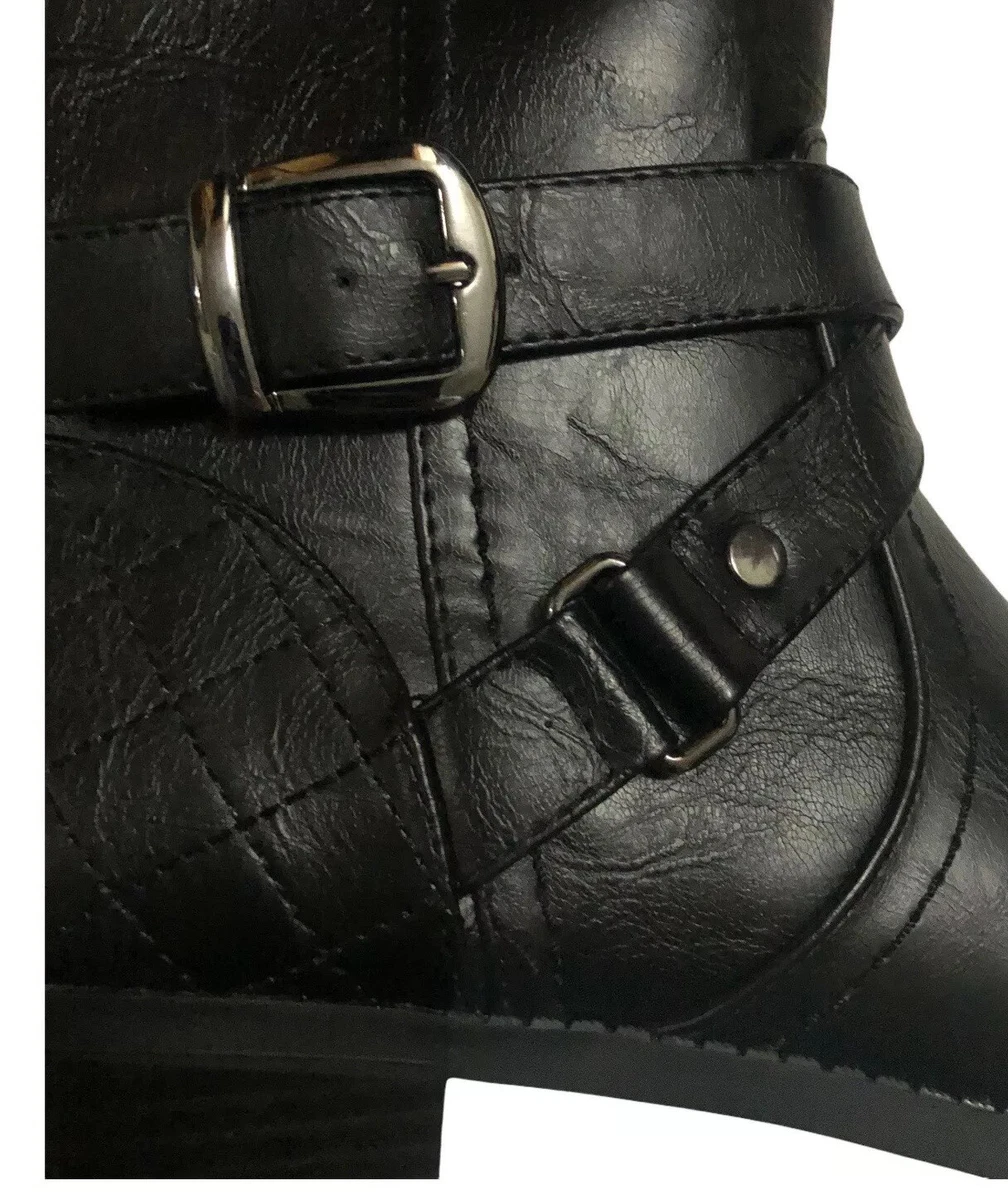 M and shop s buckle boots