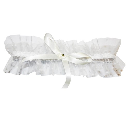 Tutù con tulle brillantinato e fiocco