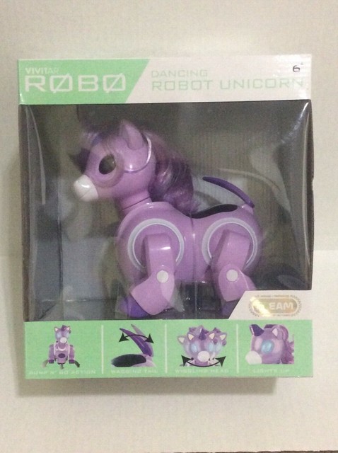 vivitar robo dancing robot unicorn
