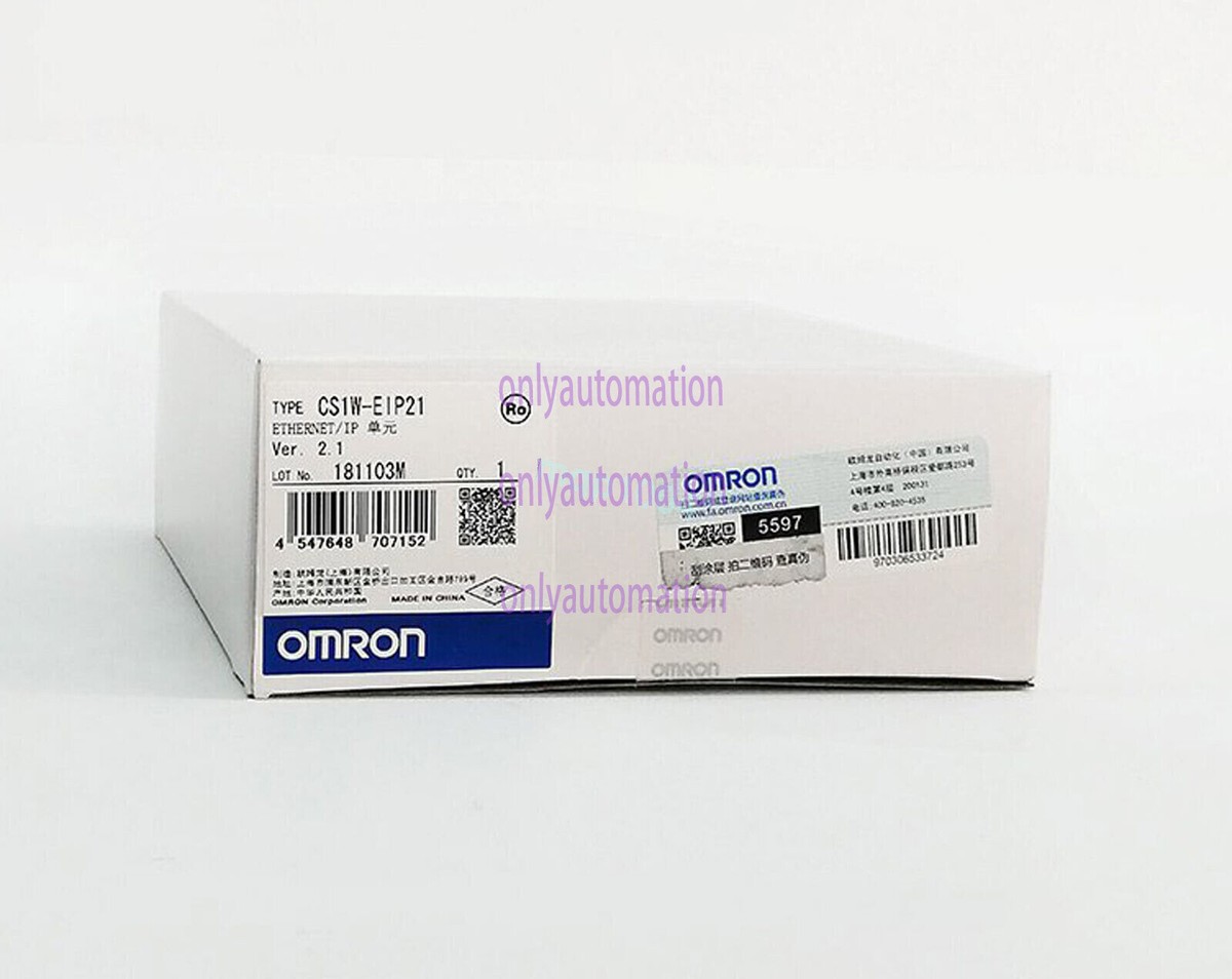 One New Omron CS1W-EIP21 CS1WEIP21 EtherNet/IP Unit In Box