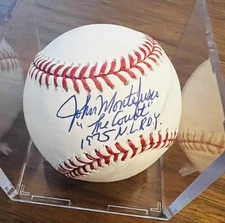 John Montefusco Signed Baseball TRISTAR Authentic San Francisco Giants Auto