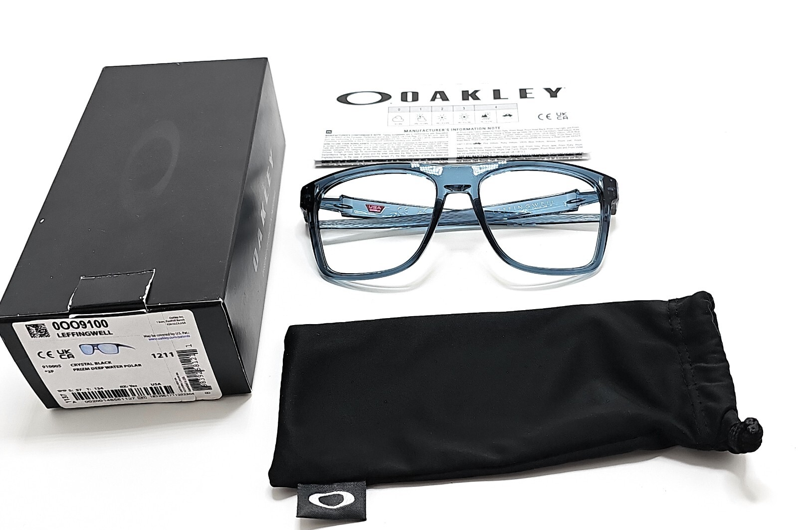 Oakley Leffingwell OO91000557 Frame Reading Glasses/Bifocal/Progressive Lenses eBay