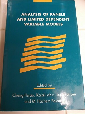 Analysis of Panels and Limited Dependent Variable Models by Hashem Pesaran (Engl