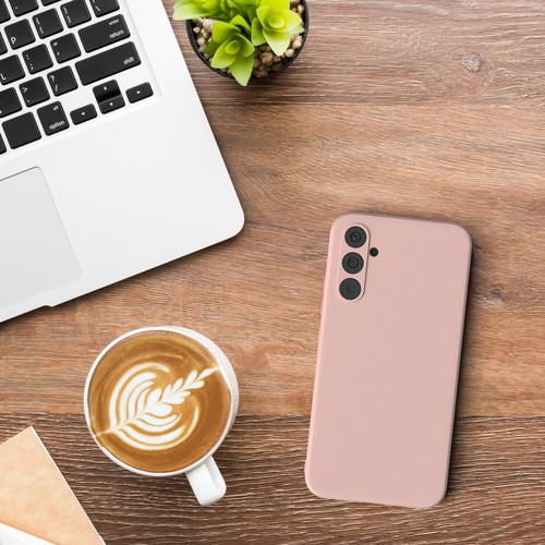 Do Samsung Galaxy A34 Silikonowe etui Odporne na wstrząsy Etui na telefon TPU Cover Case w kolorze różowym - Zdjęcie 6 z 7