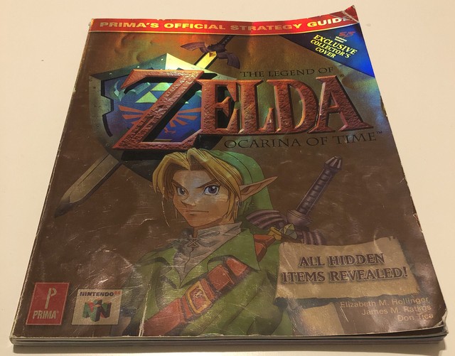 Nintendo 64 The Legend of Zelda Ocarina of Time Strategy Guide Cheat