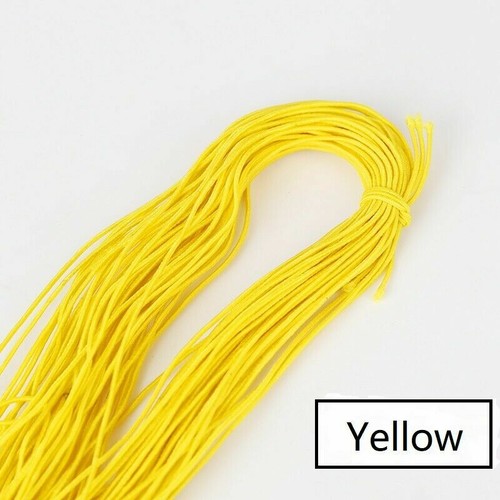 24MX1mm Round Elastic Band Stretchy Cord Ribbion DIY Sewing Crafts Trimming New - Picture 11 of 29