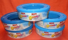 5 PACKS  Playtex Diaper Genie II or Elite Refill Cartridge Baby Diaper Disposal