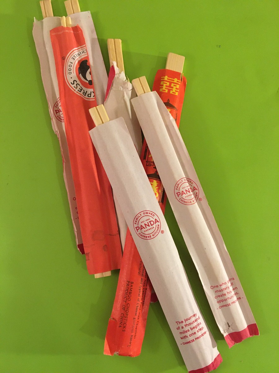 7 Set of wooden chopsticks, from restaurants | eBay