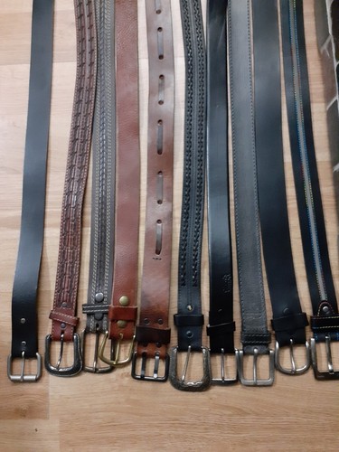 30 Leather Belts , Lot 8