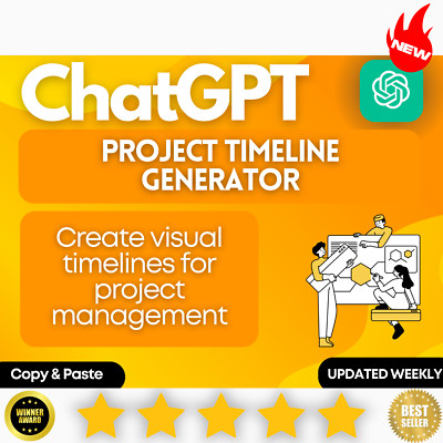 ChatGPT Projektzeitleistengenerator | Optimieren Sie Ihre Projektplanungsbemühungen