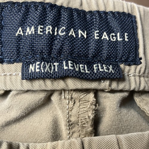 Men’s American Eagle Ne(x)t Level Flex Pants Medium Khaki - Picture 2 of 3