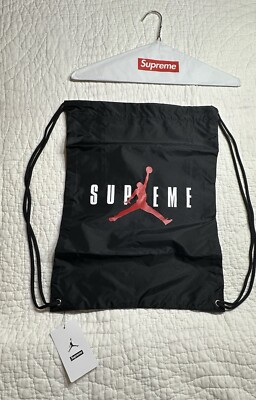 Supreme Jordan Drawstring Bag- Brand New Sealed | eBay