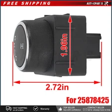 NEW 4WD Transfer Case Selector Switch Knob For 2008-2013 Chevrolet Suburban 1500