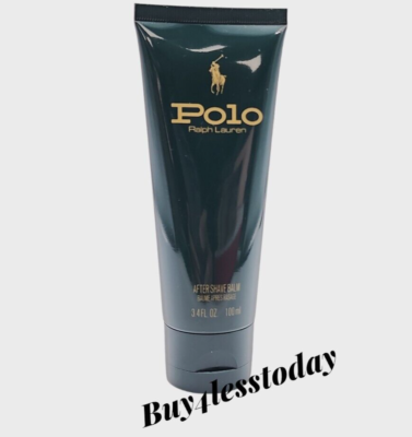 POLO GREEN MEN AFTER SHAVE BALM Classic by Ralph Lauren 3.4 Oz NEW