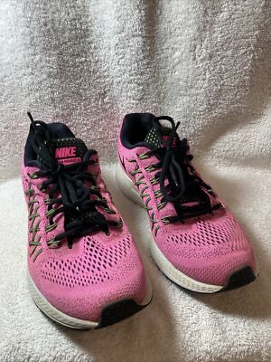 Nike Womens Air Zoom Pegasus 32 749344-600 Pink Sneakers Size 9 preowned