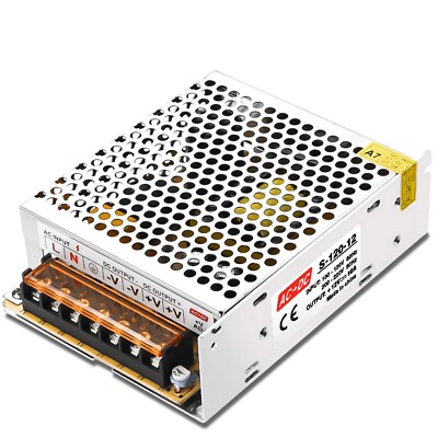 New AC/DC 10A 120W Switch Converter Power Supply Adapter LED Lights Fast Ship