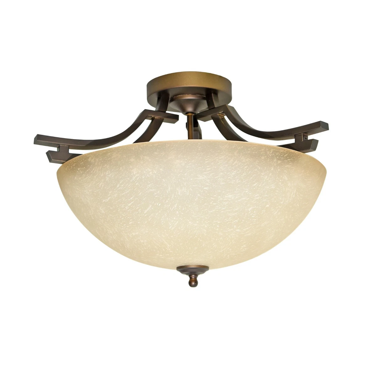 Brushed bronze sale ceiling light