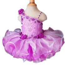 Jenniferwu Pageant Dress Girls' Tulle Princess Wedding Dress for Toddler Baby