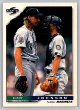 💎1996 Score Baseball Dugout Collection #34 Randy Johnson - Seattle Mariners💎