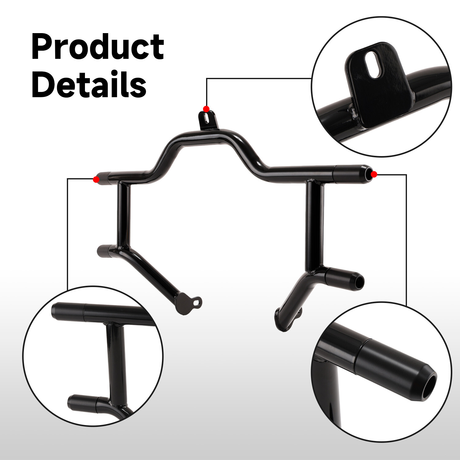 Front Highway Engine Guard Crash Bar For Harley Touring Electra Road Glide 09-25