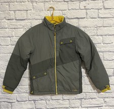 L.L. Bean Gray Kids Summit Waterproof Ski Thinsulate Jacket Size M 10/12 