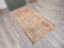 3.6x6 Ft Trukish Rug, Handmade Organic Wool Turkish rug, Decorative Sofa Rug