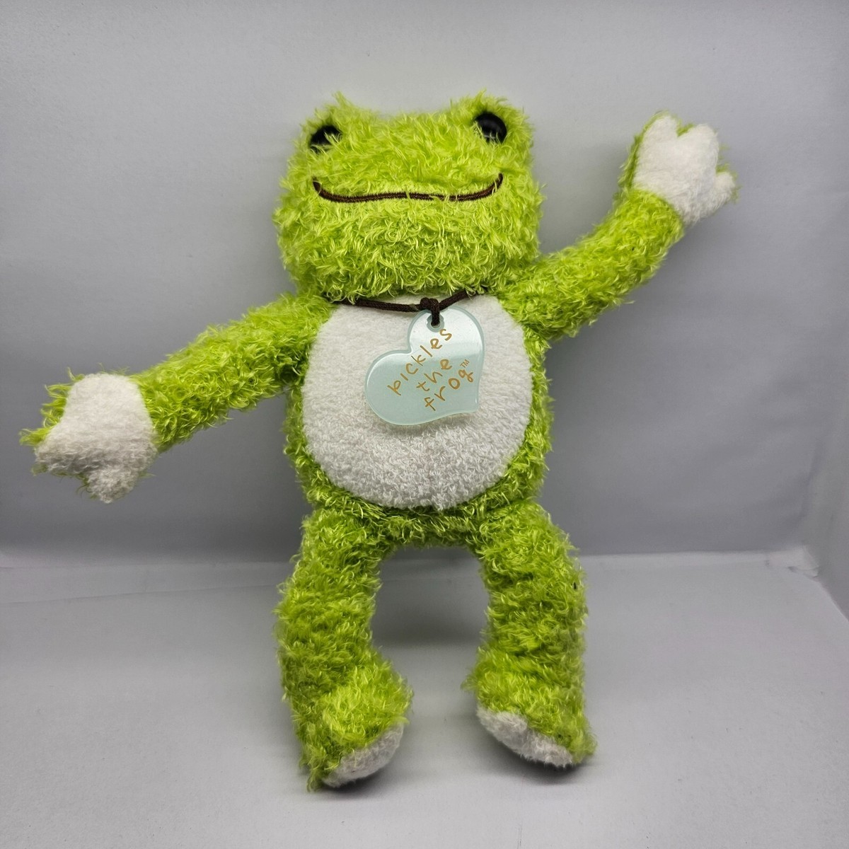 Pickles The Frog Green POSEABLE 20th Anniversary Limited Edition 7