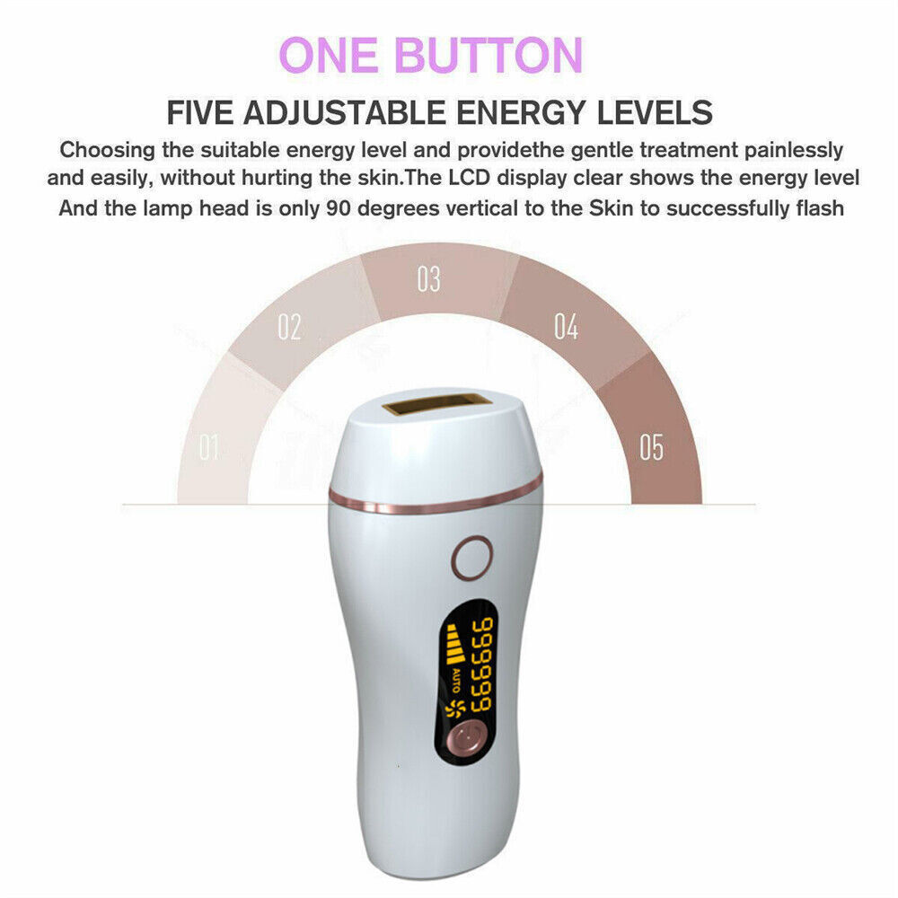 5 Levels IPL Laser Hair Removal Machine Permanent Painless Body Facial