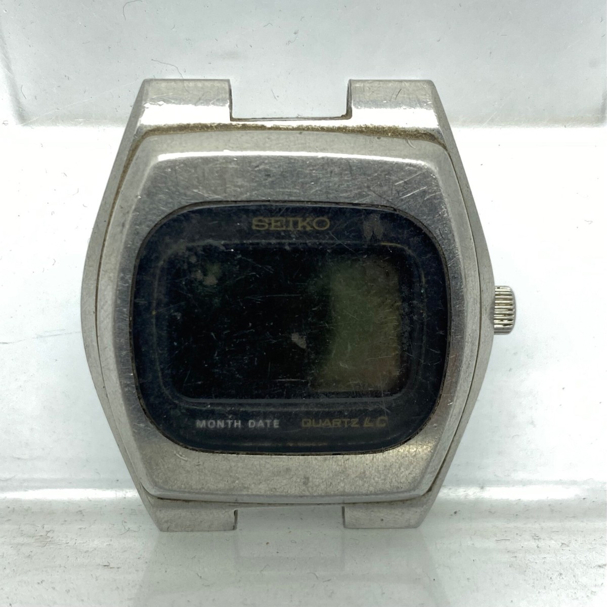 Seiko Quartz 0532-5009 Digital LCD Vintage Men's Watch For